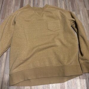 Grayers Men's Crewneck Sweatshirt in mustard